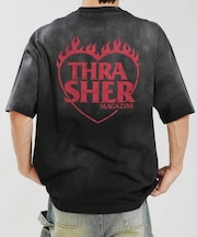 THRASHER/262TH1ST077 半袖Tシャツ スラッシャー メンズ ムラサキスポーツ