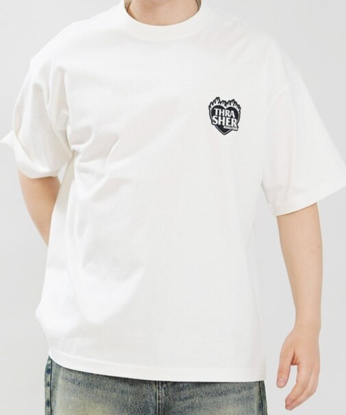 THRASHER/262TH1ST080 半袖Tシャツ スラッシャー メンズ ムラサキスポーツ