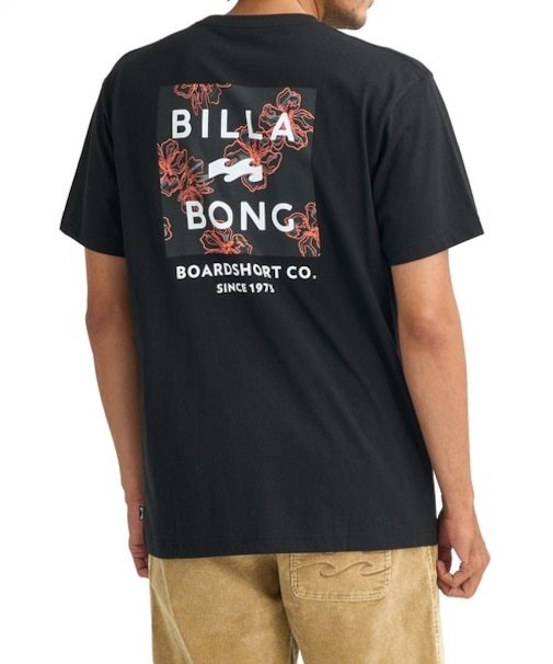 BILLABONG/BG011201 SQUARE バックプリント 半袖Tシャツ ビラボン メンズ ムラサキスポーツ