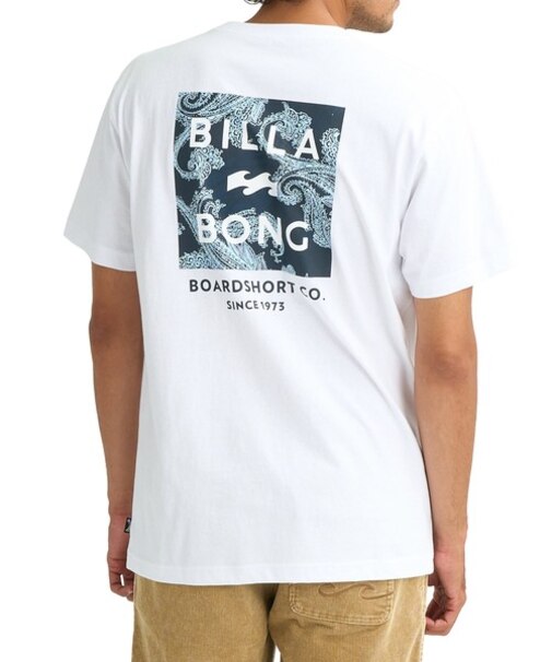 BILLABONG/BG011201 SQUARE バックプリント 半袖Tシャツ ビラボン メンズ ムラサキスポーツ