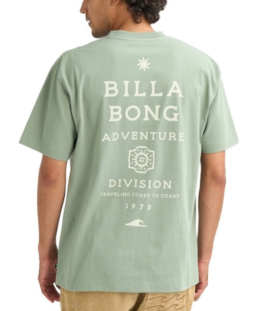 BILLABONG/BG011219 バックプリント 接触冷感 速乾 半袖Tシャツ ビラボン メンズ ムラサキスポーツ