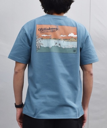 BILLABONG/BG011U12 バックプリント 半袖Tシャツ ビラボン メンズ ムラサキスポーツ