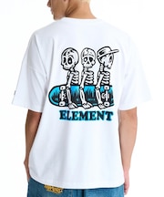ELEMENT/BG021212 バックプリント 親子でお揃い 半袖Tシャツ エレメント メンズ ムラサキスポーツ