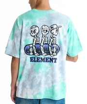 ELEMENT/BG021212 バックプリント 親子でお揃い 半袖Tシャツ エレメント メンズ ムラサキスポーツ