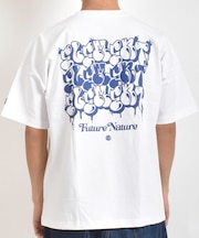 ELEMENT/BG021P14 バックプリント 半袖Tシャツ エレメント メンズ ムラサキスポーツ