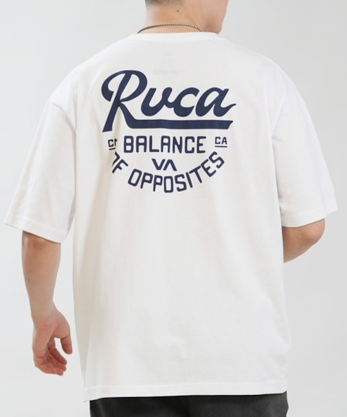 RVCA/BG041204 吸水速乾 半袖Tシャツ ルーカ メンズ ムラサキスポーツ