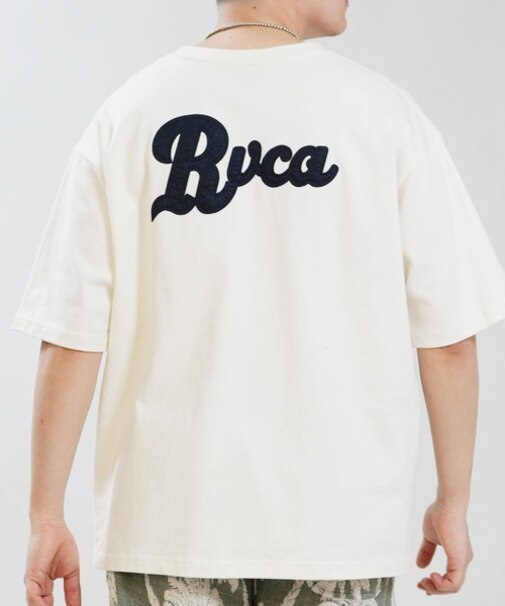 RVCA/BG041205 ヘビーウェイト 半袖Tシャツ ルーカ メンズ ムラサキスポーツ