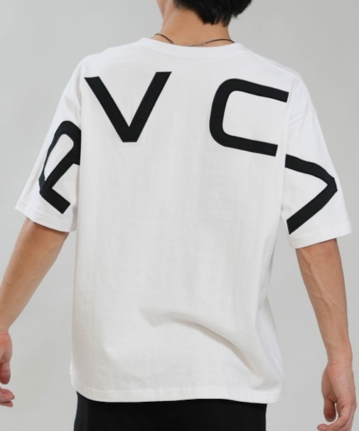 RVCA/BG041210 BACK SIDE ARCH SS ヘビーウェイト 半袖Tシャツ ルーカ メンズ ムラサキスポーツ