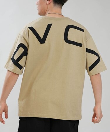 RVCA/BG041210 BACK SIDE ARCH SS ヘビーウェイト 半袖Tシャツ ルーカ メンズ ムラサキスポーツ