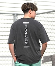 【限定】RVCA/BG041P05 半袖 Tシャツ バックプリント BALANCE HEX LINE ST ルーカ メンズ ムラサキスポーツ限定