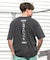 【限定】RVCA/BG041P05 半袖 Tシャツ バックプリント BALANCE HEX LINE ST ルーカ メンズ ムラサキスポーツ限定