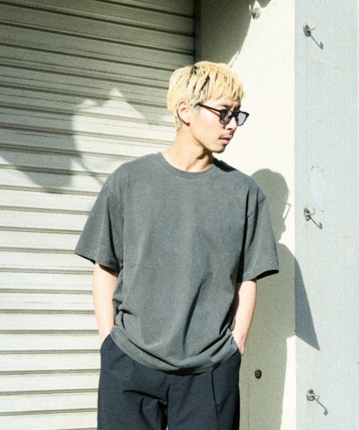 【ムラサキスポーツ限定】DEAR LAUREL/DL26S-2102 HIGH COOL T 接触冷感ピグメントT 半袖Tシャツ ディアローレル メンズ ムラサキスポーツ