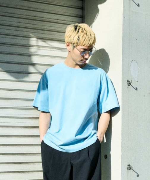 【ムラサキスポーツ限定】DEAR LAUREL/DL26S-2102 HIGH COOL T 接触冷感ピグメントT 半袖Tシャツ ディアローレル メンズ ムラサキスポーツ