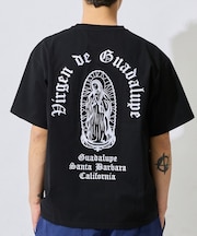 【ムラサキスポーツ限定】DEAR LAUREL/DL26S-2103 LETTER SOUL MARIA マリア刺繍 半袖Tシャツ ディアローレル メンズ ムラサキスポーツ