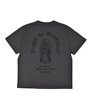 【ムラサキスポーツ限定】DEAR LAUREL/DL26S-2103 LETTER SOUL MARIA マリア刺繍 半袖Tシャツ ディアローレル メンズ ムラサキスポーツ