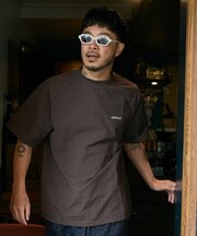 【ムラサキスポーツ限定】DEAR LAUREL×GRAMICCI/GMJ5-S2008 水陸両用 ユーティリティ 撥水 セットアップ対応 半袖Tシャツ ディアローレル×グラミチ メンズ ムラサキスポーツ