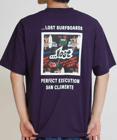 【ムラサキスポーツ限定】lost/LM6S-2109 MEYHEM FINE CURVES TEE 半袖Tシャツ ロスト メンズ ムラサキスポーツ