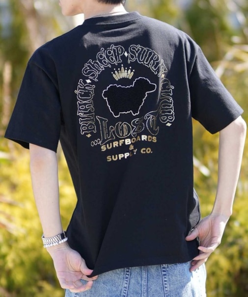 【ムラサキスポーツ限定】lost/LM6S-2110 THE FLOCKER TEE 半袖Tシャツ ロスト メンズ ムラサキスポーツ