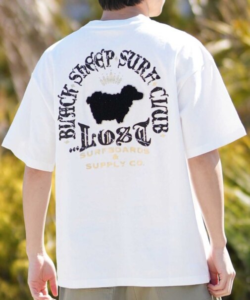 【ムラサキスポーツ限定】lost/LM6S-2110 THE FLOCKER TEE 半袖Tシャツ ロスト メンズ ムラサキスポーツ