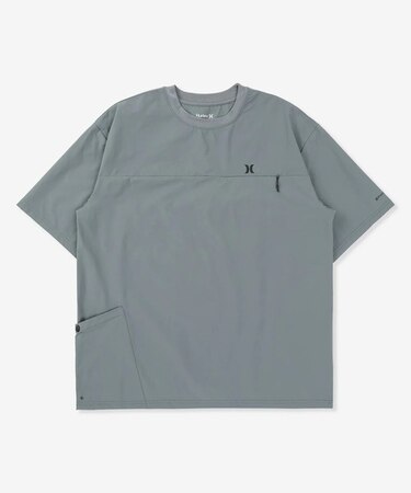 Hurley/MUSS261036 PTM WVN ICON OVS SS TEE 半袖Tシャツ ハーレー メンズ ムラサキスポーツ