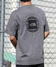 THE NORTH FACE/ショートスリーブジオスクエアロゴティー NT32633 半袖Tシャツ ザ・ノースフェイス メンズ ムラサキスポーツ【正規代理店】