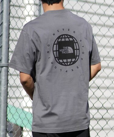 THE NORTH FACE/ショートスリーブジオスクエアロゴティー NT32633 半袖Tシャツ ザ・ノースフェイス メンズ ムラサキスポーツ【正規代理店】