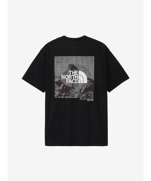 THE NORTH FACE/ショートスリーブハーフドームデジタルスクエアロゴティー NT32657 半袖Tシャツ ザ・ノースフェイス メンズ ムラサキスポーツ【正規代理店】