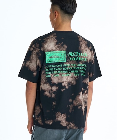 QUIKSILVER/QST261012 バックプリント 半袖Tシャツ クイックシルバー メンズ ムラサキスポーツ