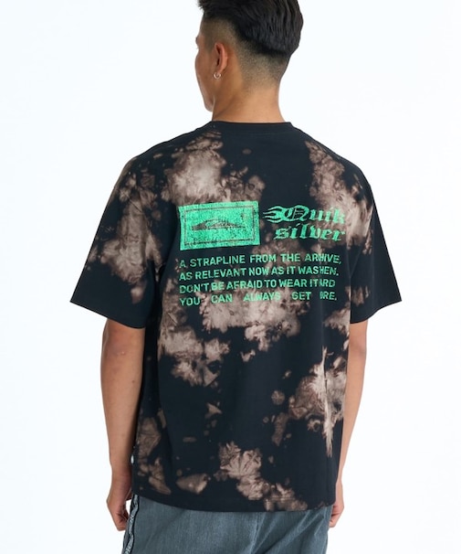 QUIKSILVER/QST261012 バックプリント 半袖Tシャツ クイックシルバー メンズ ムラサキスポーツ
