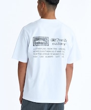 QUIKSILVER/QST261012 バックプリント 半袖Tシャツ クイックシルバー メンズ ムラサキスポーツ