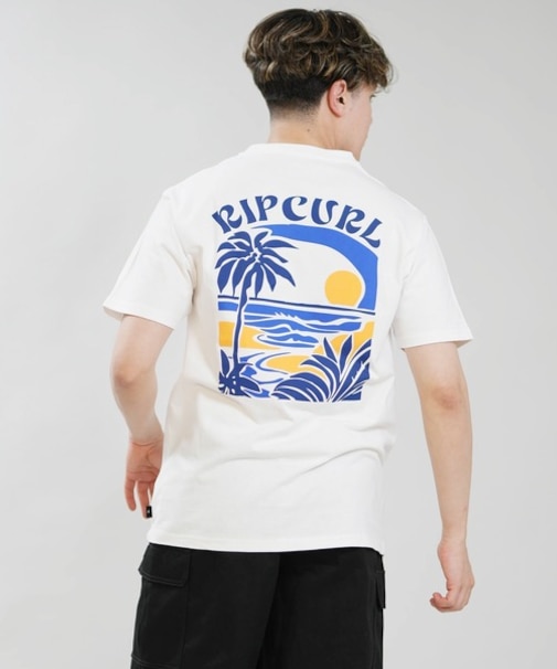 【ムラサキスポーツ限定】RIP CURL/RCM6S-2101 MATISSE DESTO SS TEE 半袖Tシャツ リップカール メンズ ムラサキスポーツ