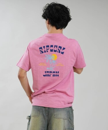 【ムラサキスポーツ限定】RIP CURL/RCM6S-2110 TWO PALMS DESTO SS TEE 半袖Tシャツ リップカール メンズ ムラサキスポーツ