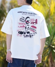 【ムラサキスポーツ別注】CHUMS/CH01-2824 半袖Tシャツ バックプリント チャムス メンズ ムラサキスポーツ限定