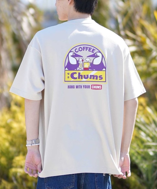 【ムラサキスポーツ別注】CHUMS/CH01-2859 半袖Tシャツ バックプリント チャムス メンズ ムラサキスポーツ限定