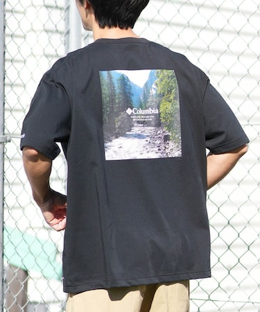 【ムラサキスポーツ別注】Columbia/PM0963 吸湿速乾 紫外線防止 リラックスフィット 綿混ショートスリーブTシャツ 半袖Tシャツ コロンビア メンズ ムラサキスポーツ限定