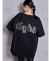 GYDA/072622733301 GD BACK GYDA BIG 半袖Tシャツ ジェイダ レディース ムラサキスポーツ