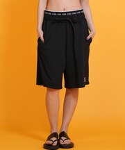 【ムラサキスポーツ限定】GYDA/414600 ハーフパンツ 水陸両用 ウエストGYDAロゴゴム スウェットハーフパンツ ジェイダ レディース ムラサキスポーツ