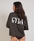【ムラサキスポーツ限定】GYDA/414620 ラッシュガード 半袖 Tシャツ GYDAロゴ グリッタープリント ジェイダ レディース ムラサキスポーツ