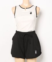 GYDA/414830 3点セット水着 バニーロゴリブタンキニ3テンセット ジェイダ レディース ムラサキスポーツ