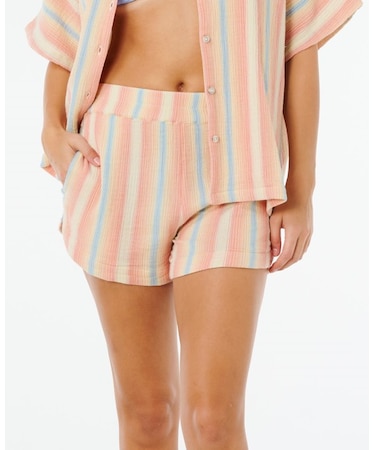 RIP CURL/01CWWS パンツ ショーツ セットアップ対応 PREMIUM SURF STRIPE SHORT インポート リップカール レディース ムラサキスポーツ