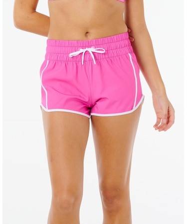RIP CURL/01QWBO 水着 トランクス ショートパンツ HIGH WAIST RETRO VOLLEY 3 インポート リップカール レディース ムラサキスポーツ