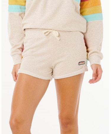 RIP CURL/04XWWS パンツ ショーツ セットアップ対応 SURF REVIVAL FLEECE SHORT インポート リップカール レディース ムラサキスポーツ