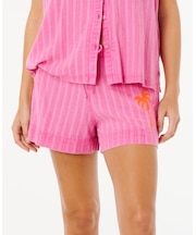 RIP CURL/04ZWWS パンツ ショーツ セットアップ対応 HOTEL MALIBU EMBROID インポート リップカール レディース ムラサキスポーツ