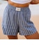 RIP CURL/051WWS パンツ ショーツ セットアップ対応 BEACH DAYS PINSTRIPE インポート リップカール レディース ムラサキスポーツ