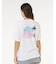 RIP CURL/0N3WTE 半袖Tシャツ ALOHA HERITAGE TEE Tシャツ リップカール レディース ムラサキスポーツ