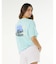 RIP CURL/0N3WTE 半袖Tシャツ ALOHA HERITAGE TEE Tシャツ リップカール レディース ムラサキスポーツ