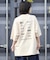 NEW ERA/14856673 半袖 オーバーサイズド コットン Tシャツ Logo Archive クリーム ニューエラ レディース ムラサキスポーツ