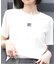NEW ERA/14857957 Women's 半袖 ミニ Tシャツ スクエアロゴ ホワイト ニューエラ レディース ムラサキスポーツ