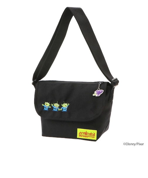 Manhattan Portage/MP1605FZPTOYALN TOY STORY NYLON MESSENGER FZP TS AL リトルグリーンメン ショルダーバッグ マンハッタンポーテージ メンズ レディース ムラサキスポーツ