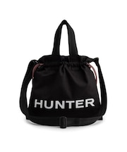 HUNTER/UBT7128CAA-BLK イージー キャンバス ドローストリング ミニ トートバッグ 巾着バッグ ハンター レディース メンズ ムラサキスポーツ